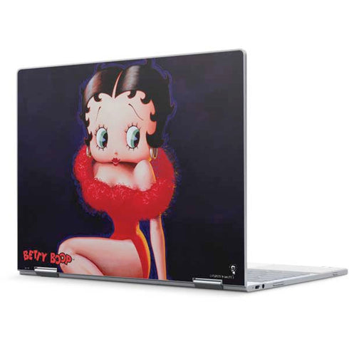 Betty Boop Red Dress Pixelbook Skin